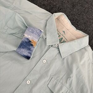 Tommy Bahama Light Green Button Down‎ Long Sleeve Island Modern Fit Mens-XXL